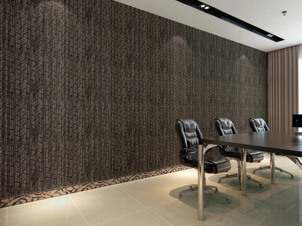 Charcoal linear texture Charcoal Linear Carpet, model AOL-CAR-003