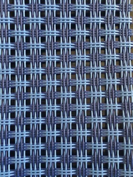 Charcoal visual reference Decorative Woven Seating Mesh, model AOL-OF-015