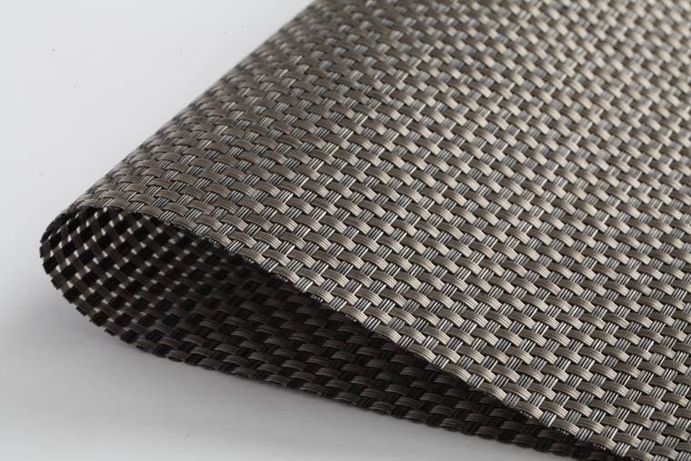 Charcoal visual reference Flexible PVC Mesh Material, model AOL-PWM-003