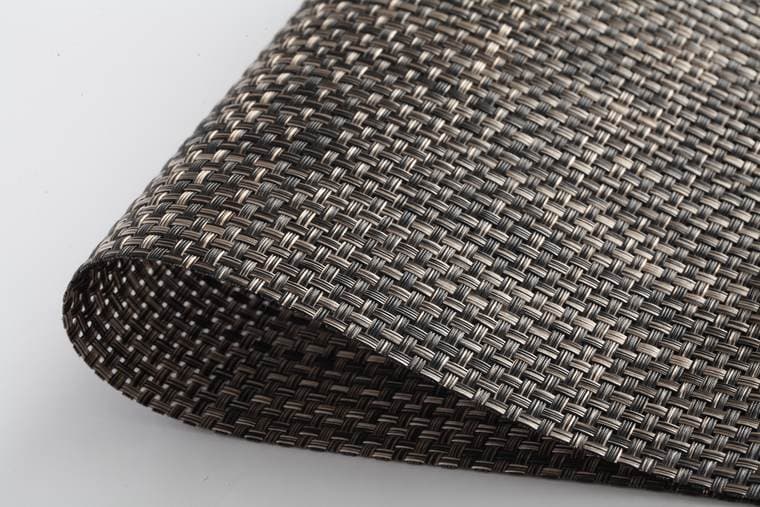 Charcoal visual reference Heavy Duty PVC Mesh Fabric, model AOL-PWM-004