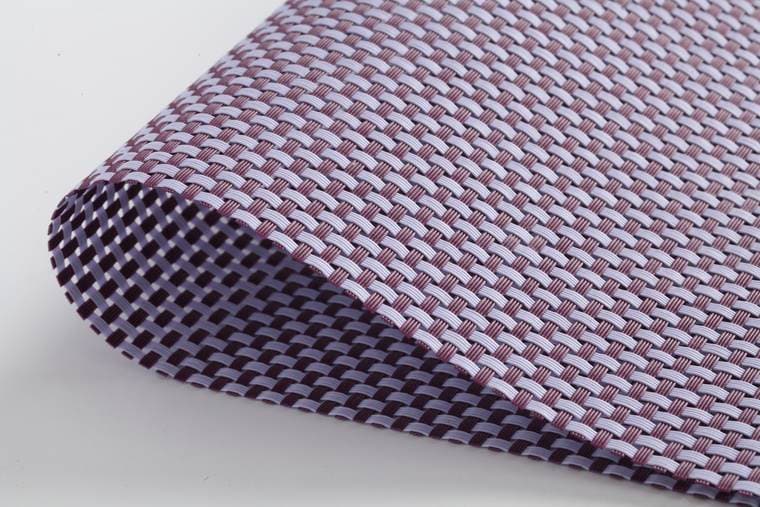Gray visual reference Breathable PVC Coated Mesh Fabric, model AOL-PWM-006