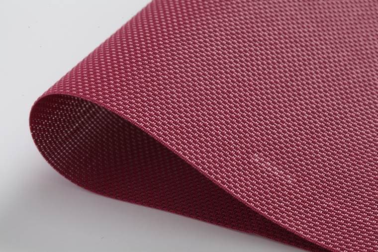 Red visual reference Vertical Shade Screen Fabric, model AOL-SS-011