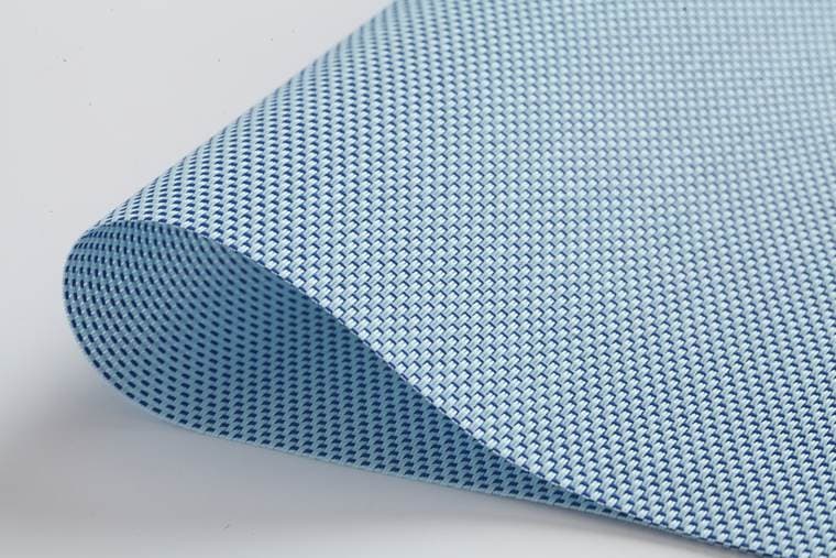 Blue visual reference Commercial Window Screen Fabric, model AOL-SS-016