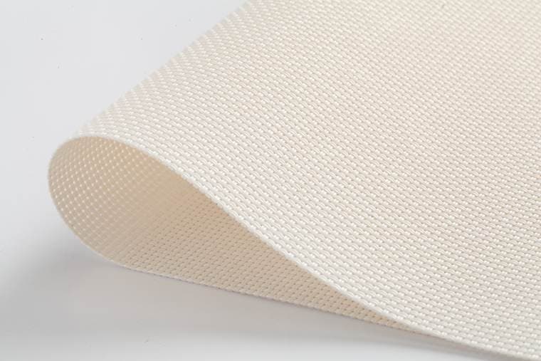 White visual reference PVC Coated Truck Cover Mesh, model AOL-TCM-009
