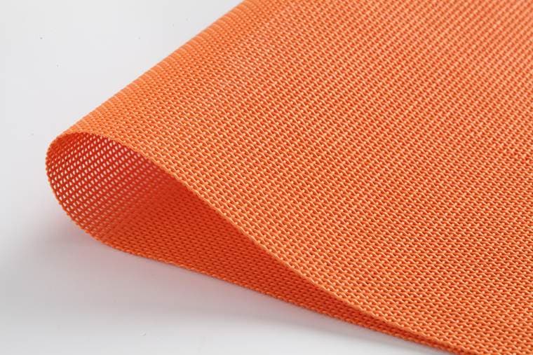 Orange visual reference Textilene Mesh For Sample Development, model AOL-TF-016